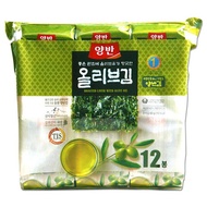 Dongwon Olive Oil Seaweed 10s x 10p 양반 올리브김