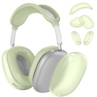 Áp Dụng Để Apple Airpod Max Đầu Gắn Trái Tim Phong Cách Bảo Vệ Bìa Phổ Earmuffs TPU Trong Suốt Bộ Ba