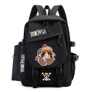 Cartoon Cartoon Schoolbag One Piece Schoolbag Comic Merchandise Backpack Korean Version Large Capacity Student Casual Backpack