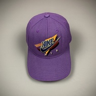 Topi caps baseball nike air vintage purple