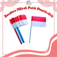MS.PARTY INDONESIAN FLAG / FLAG + STICK / PLASTIC INDONESIAN FLAG