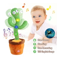 [Ready Stock] Dancing Cactus Toy Talking Cactus