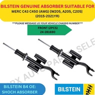 BILSTEIN GENUINE ABSORBER (FRONT) (2PCS) FOR MERC C43 C450 (AMG) [W205, A205, C205] (2015-2021YR)