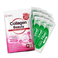 [Gift with Purchase] AFC Collagen Beauty Travel Pack 60s + LABO Nutrition Bioactive Organic Fiber 9s