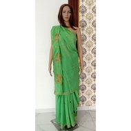 / Chiffon Saree / Fully Embroidery Sequence Saree / Party Wear Saree / Soft Bollywood Saree