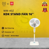 KDK STAND FAN 16" WM40Z WM 40Z Kipas Angin Berdiri