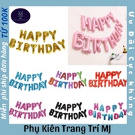 [Type 1] Happybirthday day Balloon Set - Birthday Party Decoration, HPBD Birthday Organization