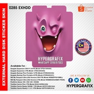 External HDD Sticker Skin (Seagate / WD / Pendrive / Toshiba Canvio) 0285