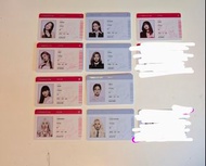 Twice Formula of Love ID card