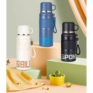Three types of water bottles for men and women, high quality 316 stainless steel water cups, portabl