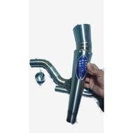 ◕●☼AUN PIPE CONICAL TUBE TYPE .. BIG TIP. AVAILABLE FOR . MIO SPROTY raider150 tmx. rusi  smash. wav