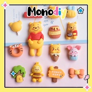 Slime Charm - Pooh Bear Charm Decorates Phone Cases, Hairpins. DIY DIY DIY