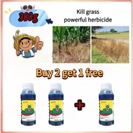 [BELI 2 PERCUMA 1] Kill Grass Powerful herbicide 100g Glufosinate Ammonium Salt Controls weeds Kills