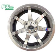 New Sport Rim 17 Inch SSR Racing 7jj 8x100/114.3 One Set 4pcs