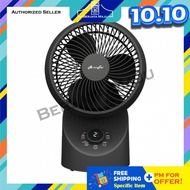 Alpha 7" 3 Blade Motto Desk Table Fan DT360-G2/7-AC WHITE/BLACK