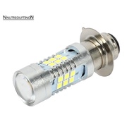 H6 Single-Claw Motorcycle 3030 21SMD Led Headlight Head Light Lamp Bulb 1200LM White 21W