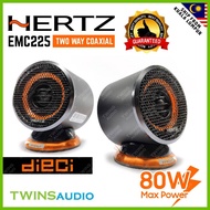 HERTZ Full Range Midrange midbass Tweeter Speaker EMC225 Two Way Coaxial Car Speakers 80 watt Speakers