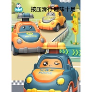 Children Press Toy Car Boy 3-4 Years Old Press Car Inertial Pull Back Car Baby 6 Months Puzzle Femal