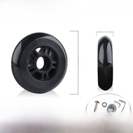 Metal Repair Parts for Samsonite Luggage Wheels Replacement Accessories New Carry-On Bag Wheels PU I