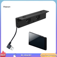 PP   Switch Dock Cooler Quick Cooling Large Air Volume Portable Game Console Dock Cooling Fan for Nintendo Switch OLED/Switch