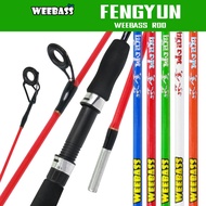 WEEBASS Rod-FENGYUN Model 5 Feet (2-Piece Rod) Solid Fiber