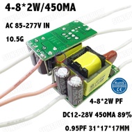 【Worth-Buy】 5 Pieces Isolation 12w Ac85-277v Led Driver 4-8x2w 450ma Dc12-28v Led Power Supply Constant Current Led Bulb Lamp
