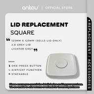 ANKOU Airtight Replacement Cover Square Same 1.0/2.0 - Square Lid Replacement