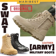 Combat Swat Army Unisex Outdoor Tactical Boots Swat Boots Combat Boots Kasut Operasi Hiking Shoes Mi