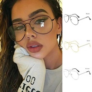 Viral Aviator Metal Eyewear Glasses