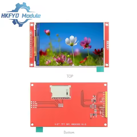 4.0-inch SPI serial port LCD touch screen module 480*320 TFT display module ST7796S