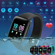 Bluetooth ID116 Plus Smart Heart Rate Watch Bracelet Fitness Tracker-