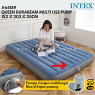 [DuniaAir Mattress] INTEX 64189 Durabeam Queen Size Air Mattress - Multifunctional Air Mattress for 