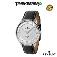 Revelot Universal Silver Steel 36mm Watch