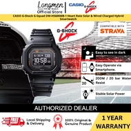 [Klang Longmen] CASIO G-SHOCK G-Squad DW-H5600MB-1 Metal Bezel Multi Sport Solar USB Heart Rate Unis