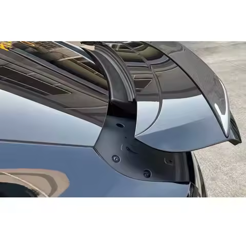 Carbon Fiber Rear Trunk Spoiler Wing for Porsche Cayenne Coupe 2020-2024