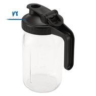 32Oz  Jar Pour Spout Lid -Glass Pitcher Breast Milk Pitcher Graduated  Jar Seal for Juice,Milk,Coffe