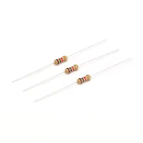100pcs Carbon Film Resistor 1/4Watt 100/120/150/180/200/220/240/270/300/330/360/390/430/470/510/560/