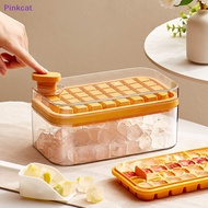 Pinkcat Pressing Ice Cube Ice Cube Molds Ice Cream Molds Home Ice Box Ice Cube Model Easy To Take Off The Mold Freezing Magic Weapon SG
