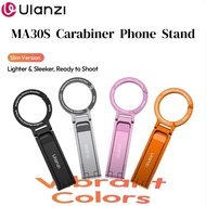 Ulanzi MA30S Carabiner Phone Stand Slim Dual-Sided Magnet Desktop Stand For Travel Selfie Stick