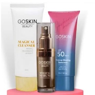 GOSKIN SUNSCREEN / CLEANSER / SERUM