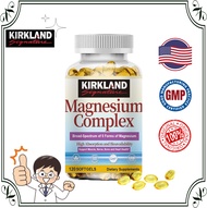 KIRKLAND Magnesium Complex Capsule Supplement 500mg Support Robust Muscles and Healthy Bones
