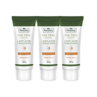 [แพ็คx3] Plantnery Tea Tree Sunscreen Acne Oil Control Spf 50+ Pa++++ 30 g