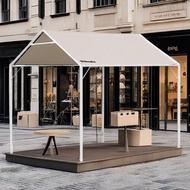 Night Market Canopy Ft Full Black pole Frame folding canopy Camping Tent Payung Niaga canopy Outdoor