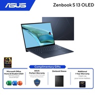 ASUS Zenbook S 13 OLED LAPTOP UX5304V-ANQ195WS / UX5304V-ANQ197WS (Intel i7-1355U/16GB RAM/1TB SSD/2.8K OLED/1kg)