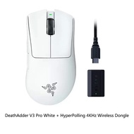 [Hot]Original Razer DeathAdder V3 Pro Gaming Mouse  HyperPolling True 4KHz Wireless Dongle 64G Ultra