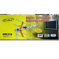 V-TEX VD-202 FREE 12METER WIRE, HD Antenna TV, DIGITAL ANTENNA TV, MYFREEVIEW ANTENNA TV