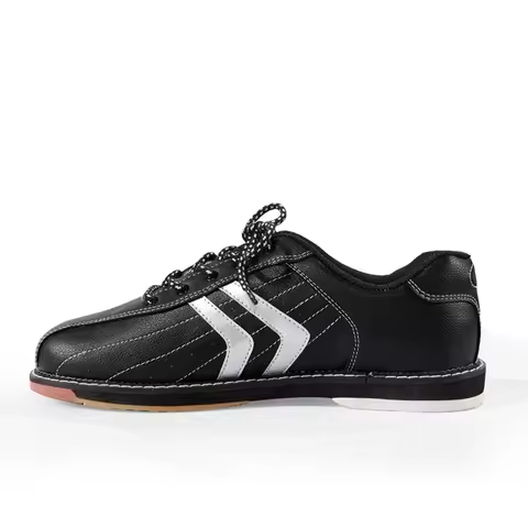 Unisex Bowling Shoes Anti-Skid Outsole Sports Sneakers Men Women Breathable Training Shoes Large Siz