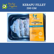 FROZEN KERAPU (GROUPER) FILLET SLICE 150GM/PACK SEAFOOD FRESH