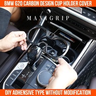 BMW MSIA G20 Carbon Cup Holder cover trim cover interior cover gear shift cover radio trim cover G20