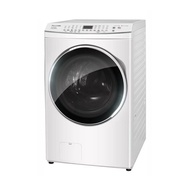 【結帳再x折】【含標準安裝】【Panasonic 國際】17kg 洗乾溫水變頻 滾筒式洗衣機 NA-V170MDH-W (W4K8)